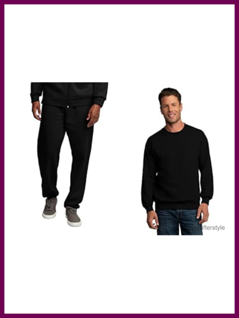 Eversoft Fleece Elastic Bottom Sweatpants with Pockets Relaxed Fit Moisture